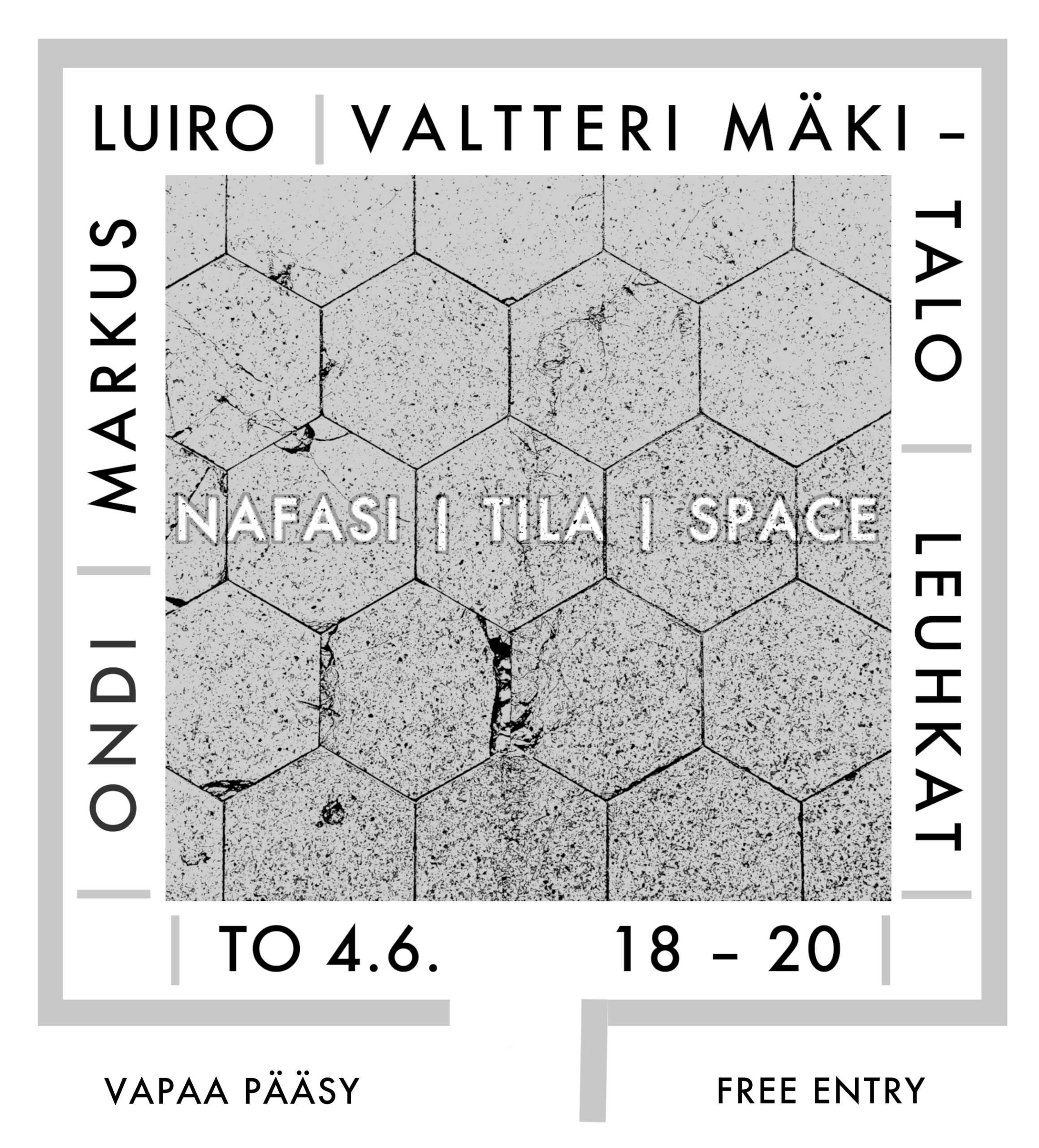 Nafasi | tila | space 